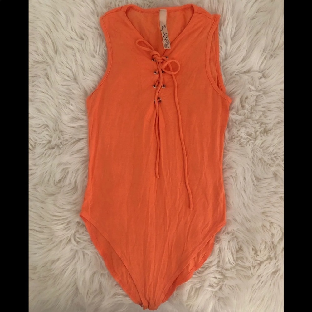 Orange Leotard